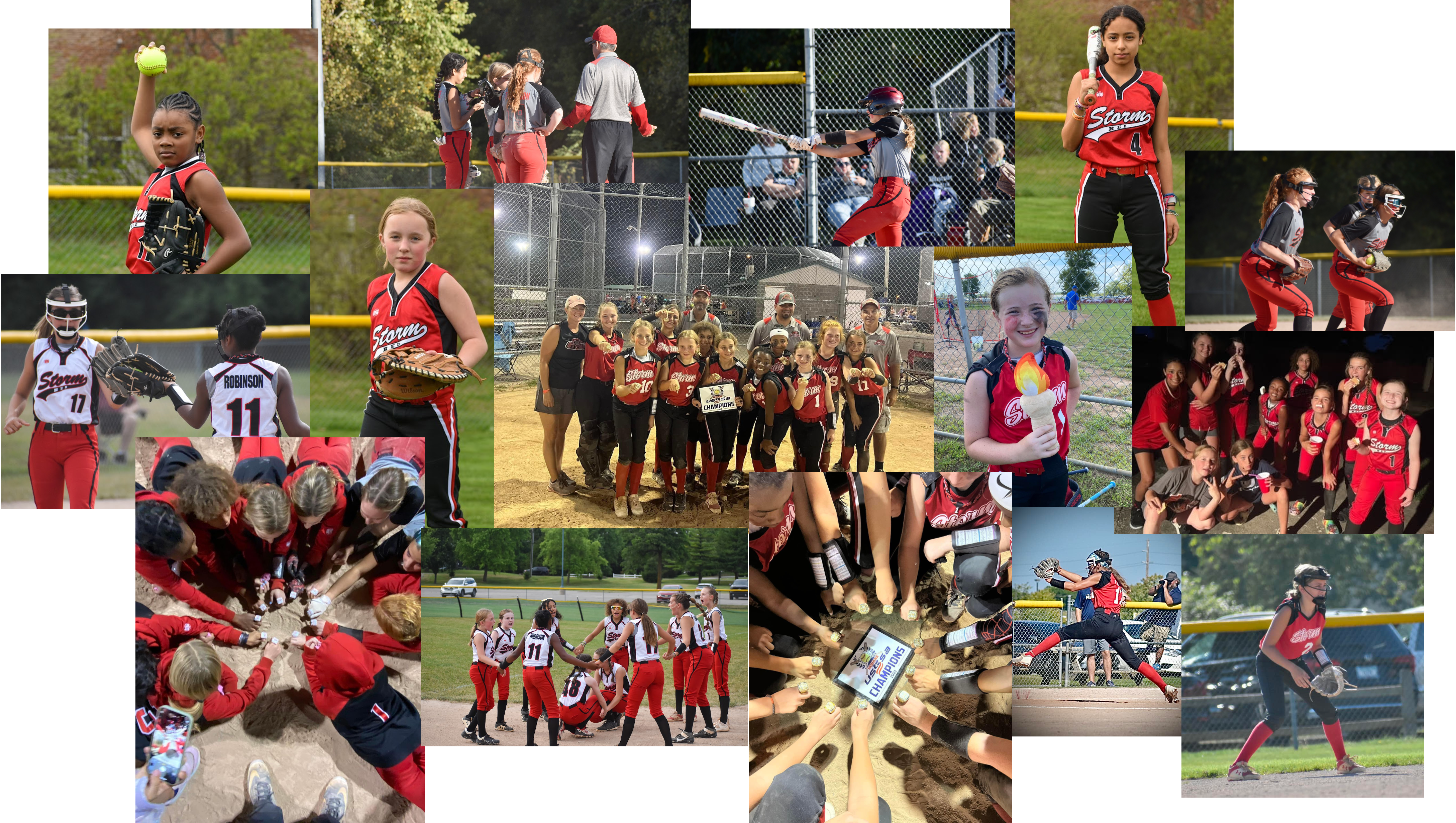 2024 14U Web Page Red Storm Collage