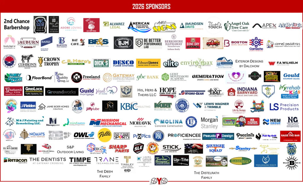 The 2026 OYO sponsor wall: every local business supporting OYO this season