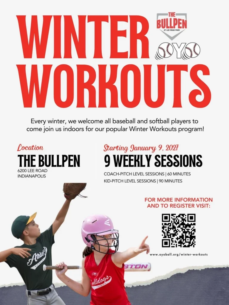 2027 Winter Workouts registration flyer